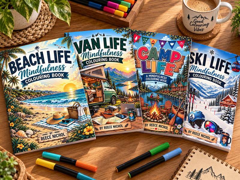 Mindfulness Colouring Books