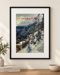 Courmayeur Ski Print