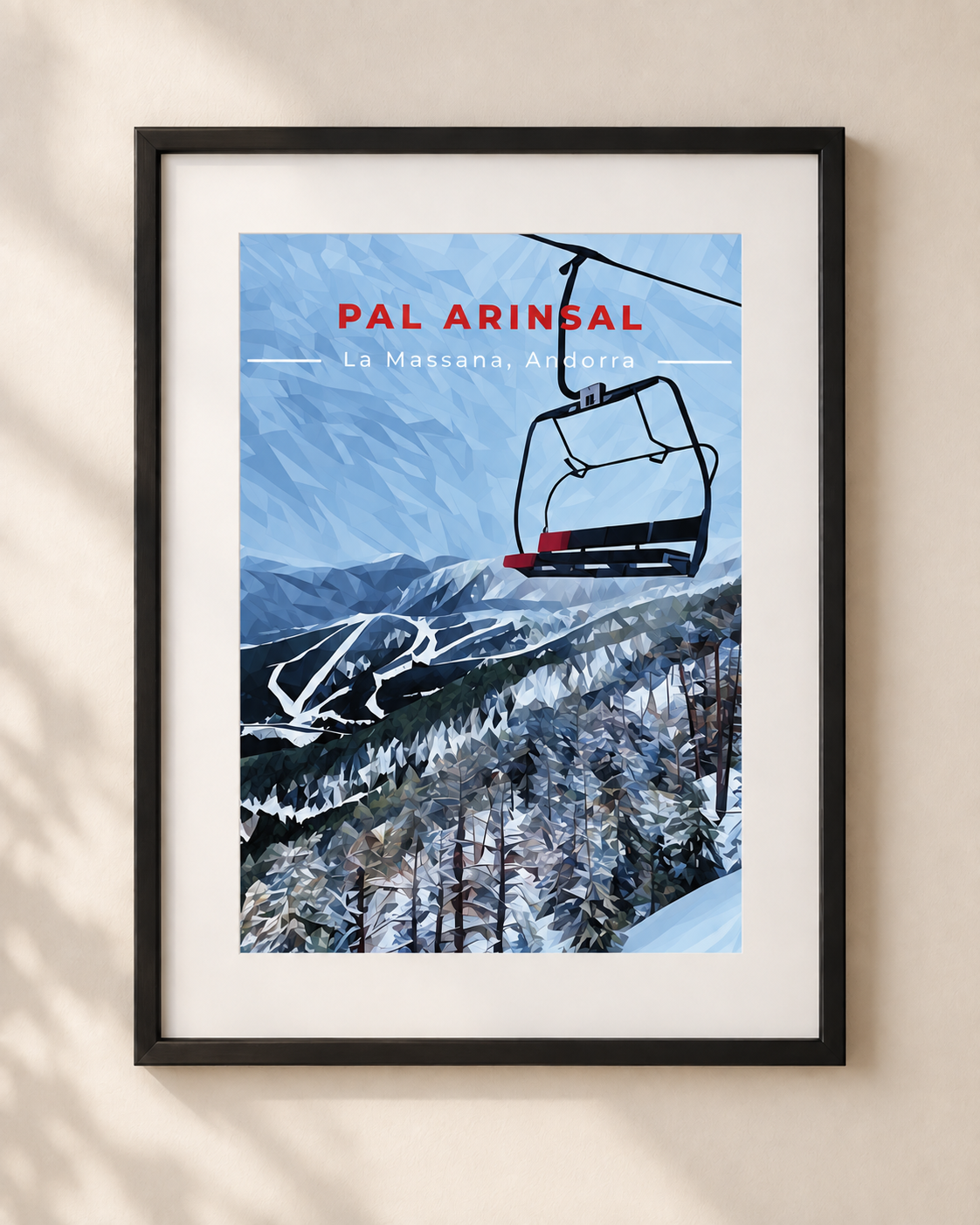Pal Arinsal Ski Print