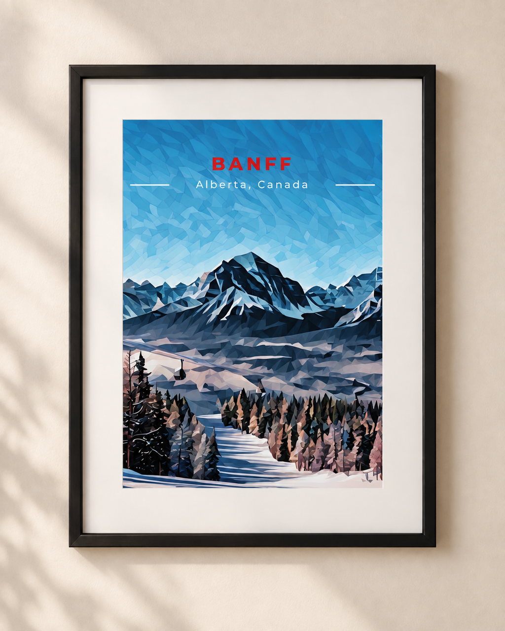 Banff Ski Print