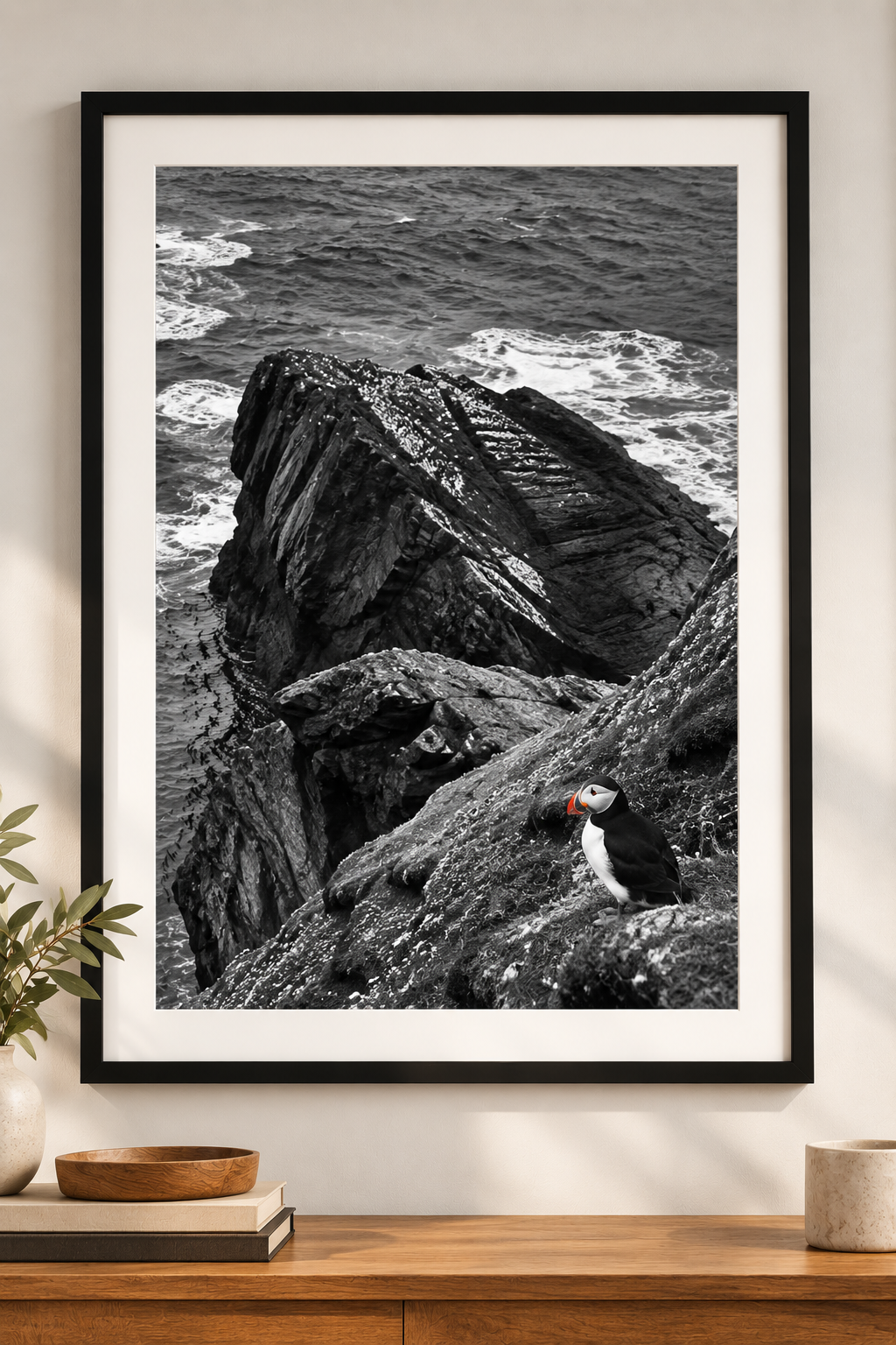 Puffin Scottish Print