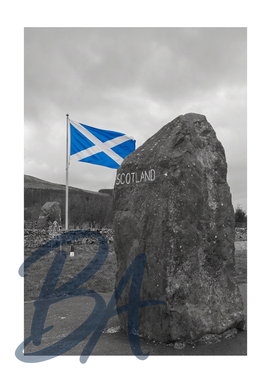 Carter Bar Scottish Print - Digital PDF Download